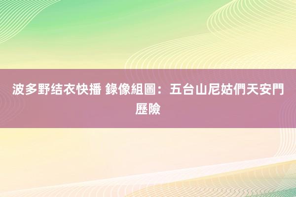 波多野结衣快播 錄像組圖：五台山尼姑們天安門歷險