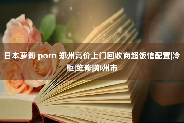 日本萝莉 porn 郑州高价上门回收商超饭馆配置|冷柜|维修|郑州市